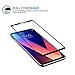 LG V30 Screen Protector, Disxie Premium 3D Full Coverage Tempered Glass [9H Hardness] [Anti-Fingerprint] [High Responsivity] [Bubble Free] Screen Protector For LG V30