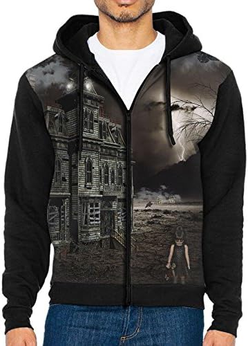 Horrified Baseball Wear Sweatshirts Men's Couples Kanga Pocket XX-Large