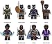 sZs Popular Hero Action Figures Black Panther M'baku Shuri Erik Killmonger Bricks Building Blocks Best Children Gift Toys