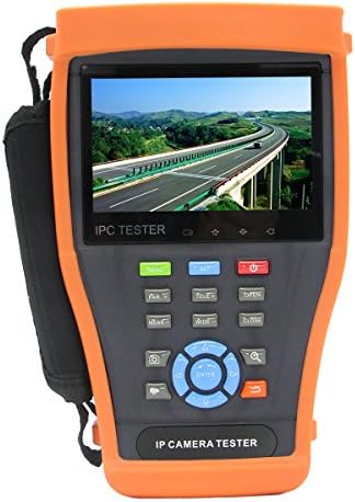 HDHawk IPC4300 1080P HDMI HD video Monitor IP Camera Tester/POE / CVBS Test/CCTV Tester/Power Bank, 4.3" HD Touch Screen, Build in WIFI, ONVIF PTZ Control, with Video Playback, Snapshot (IPC4300)
