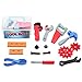 Kids Toy Tool Box Pretend Play Set with 15 Construction Accessories for Boys & Girls,Mumu Sugar