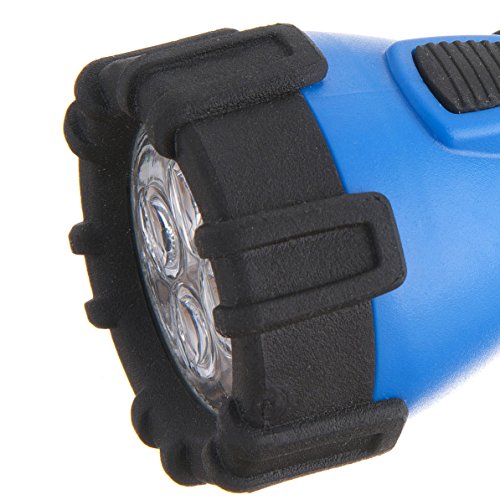 Dorcy 55 Lumen Floating Waterproof LED Flashlight with Carabineer Clip Dorcy, Blue (41-2514)