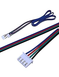 Motor paso a paso bipolar Cables 6pcs 1000 mm. hong11 Stepper XH2.54 Terminal Motor enlace 4pin 6pin para NEMA 17 ajuste para impresoras 3d Reprap CNC