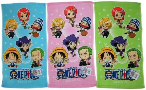 3 Piece Assorted One Piece Hand Towel Set - One Piece Face Towels