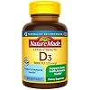 Nature Made Extra Strength Vitamin D3 5000 IU (125 mcg), Dietary Supplement for Immune Support, 360 Softgels, 360 Day…