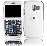 White Rubberized Hard Faceplate Cover Phone Case for Pantech Link P7040 P7040P 7040