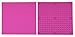 Premium Pink Stackable Base Plates - 10 Pack 6