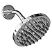 6 inch, 50 Jet, Stainless Steel, Rainfall Shower Head, Clog Free, Delivers a Soothing, Stress Relieving, Massage-Like Experience. Quality Construction with Chome Finish and Aesthetically Pleasing!