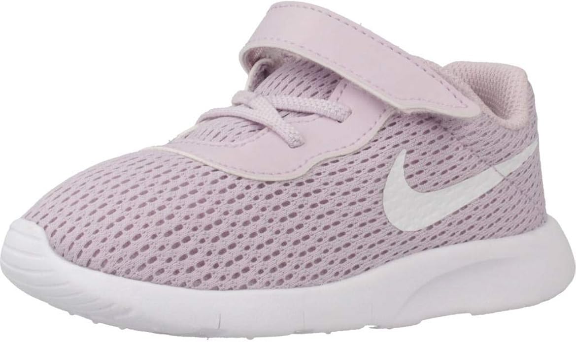 Nike Unisex Babiesâ Tanjun (tdv) Sneaker, Ice Lilac/White, 8.5 Child UK 