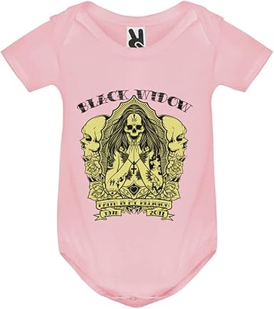 Lookmykase Body Bebe The Black Widow Bebe Fille Amazon Fr Vetements Et Accessoires