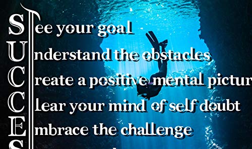 Visual-Art-Decor-Success-Inspirational-Quote-Ocean-Diving-Exploration-Canvas-Poster-Motivational-Motto-Giclee-Prints-Home-Office-Bedroom-Wall-Decoration-Gift-Ready-to-Hang