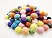 YCT Hand-felted Wool Balls - 100 Pure Wool Beads 10mm Mixed Colors