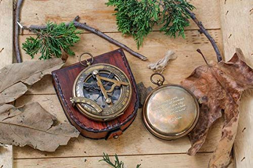 image for Royalnauticalmart Personalized Compass, Engraved Compass, Custom Compa