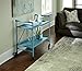 Cosco Outdoor Living Indoor/Outdoor Folding Serving Cart, Teal
