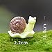 MagiDeal 10Pcs Miniature Dollhouse Bonsai DIY Craft Fairy Garden Glass Vase Snail Decor