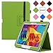 WAWO Samsung Galaxy Tab 4 10.1 Inch Tablet Smart Cover Creative Folio Case (Green)