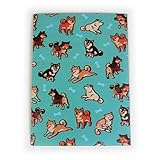 Shibas TCG Card Sleeves - Inked Gaming/Inked Playmats/Perfect for MTG Magic the Gathering TCG Game Sleeves Funny (100 count)