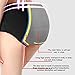 Phennie's Womens Cotton Period Underwear Teens Girls Heavy Flow Menstrual Leak Proof Panties Pack of 4 Black Size XLarge