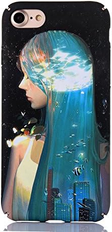 iPhone 8 Case, iPhone 7 Case, Amesica Lucky Starry Sky Planet Series Full Body Protection Scratch Resist Slim Fit Hard PC Cover for Apple iPhone 8 / iPhone 7 (4.7 inch)