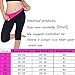Kiwi-Rata Womens Slimming Pants Hot Thermo Neoprene Sweat Suit Sauna Leggings (Black&Rose Red, 3XL)