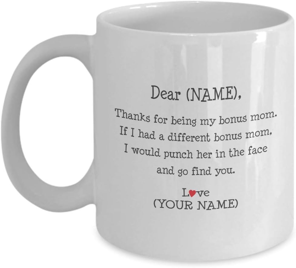 bonus mom coffee mug