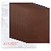 8 Pieces Leather Repair Patches, First-aid for Sofas Car Seats, Handbags Jackets, 8-inch by 12-inch, Brown