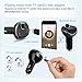 Bluetooth FM Transmitter, Jelly Comb Wireless In-Car FM Transmitter Radio Adapter Car Kit, Universal Car Charger with Dual USB Charging Ports, Hands Free Calling for iPhone, Samsung, etc (Black)