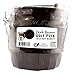 Dark Brown Half Peck Wooden Baskets (2-Pack); Thanksgiving or Halloween Treat Bucket or Wood Fruit & Vegetable Picking Basket with Wire Bail/Wood Handle; Also Great for Arts & Crafts