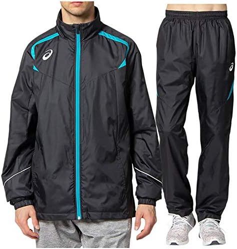 Amazon アシックス ウィンドブレーカー 上下 メンズ トレーニングウェア 裏起毛 31b805 31b806 Asics 上下セット セットアップ フィットネス トレーニング ジャケット 通販