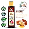 THE INDIE EARTH RED ONION HAIR OIL 200 ML - ANTI HAIR LOSS & HAIR GROWTH OIL WITH BLACK SEED, CURRY LEAF, HIBISCUS…