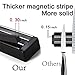 EASTVALLEY Powerful Magnetic Knife Strip or Magnetic Knife Holder Kitchen Wall Mount Rack for Knives,Garage & Workshop Tools Wall Rack: Includes Removable Hooks（24 Inch）