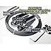 Stainless Steel Curtain Drape Wire Rod Set Multi-purpose Set Hang Photos, Notes, Art