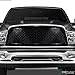 Glossy Black Mesh Front Hood Bumper Grill Grille Guard ABS Compatible With 09-12 Dodge Ram 1500