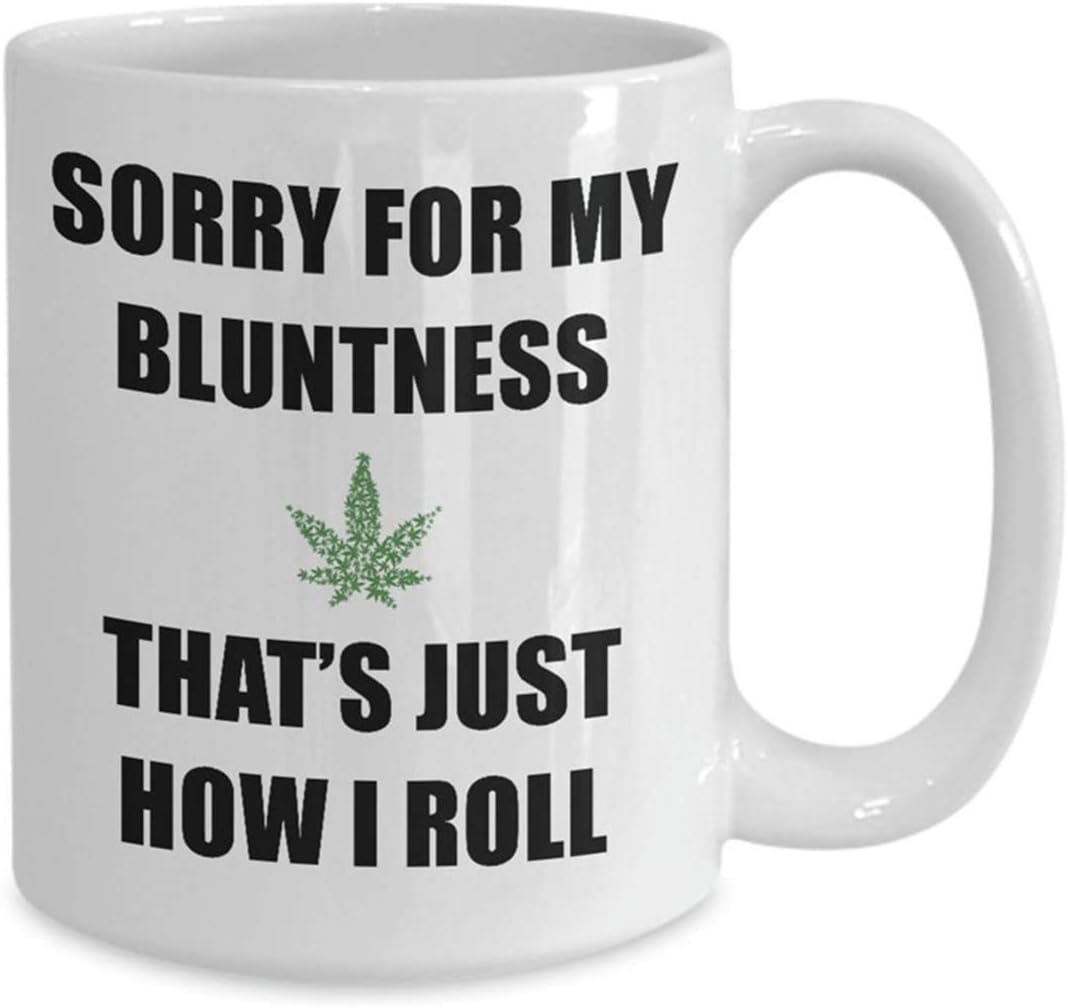 Amazon Co Jp 大麻マグカップ コーヒーカップ マリファナの葉 雑草テーマ ギフト ポットヘッド 喫煙ギフト バント鈍さ 4 ユーモアストナー クッシュ プレゼント ホーム キッチン