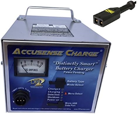 DPI GEN IV 48 Volt 17 Amp Golf Cart Charger with EZGo D36 Powerwise Connector