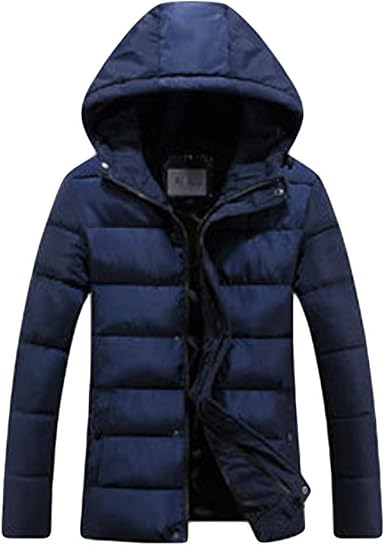 jaqueta masculina de algodão com zíper