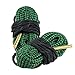 FUNANASUN 2-Pack Gun Bore Snake Rifle Shotgun Gun Cleaning Boresnake for 9mm 5.56mm .223 .22 .308 12Ga .45 .50 30-06 and Others (Choose More Calibers)
