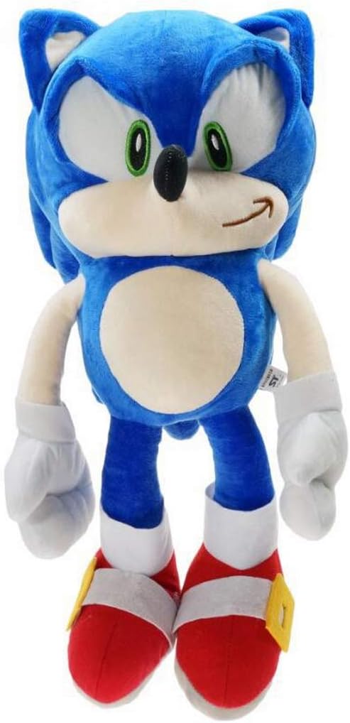 Anime Doll Plush Toys Sonic The Hedgehog Blue Sonic Cute Pillow Doll Stuffed Animal Soft Toys For Children Kids Gifts 50cm 1 Pcs