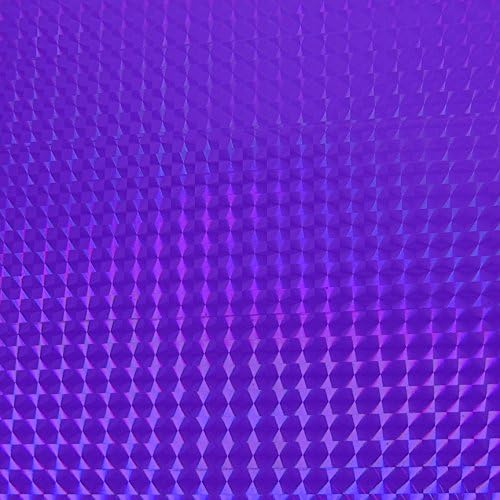 LVG InterCal Specialty Films - 12" x 4ft - Purple 1/4" Mosaic - Peel and Stick Cutting Film with Removable Backing Paper - 74 Variations to Choose From