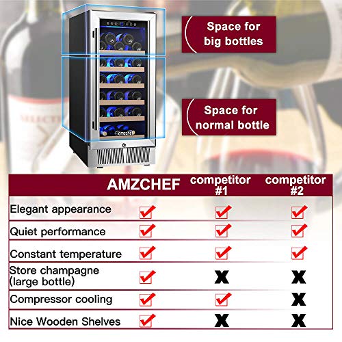 4 AMZCHEF+Refrigerator+Freestanding+Temperature+Efficient