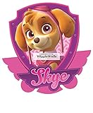 5 Inch Skye Paw Patrol Pup Wall Decal Sticker Pups Puppy Puppies Dog Dogs Removable Peel Self Stick Adhesive Vinyl Decorative Art Kids Room Home Decor Children 5 x 5 inches