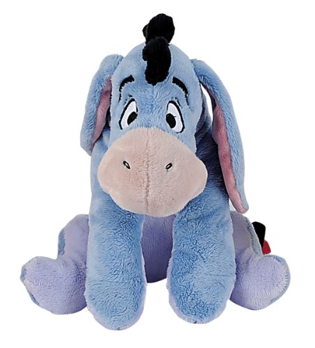 Simba 6315872675 - Disney Winnie the Puuh Esel I-Aah, 35cm Plüschtier, Kuscheltier, Pooh Bär, ab den ersten Lebensmonaten
