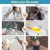 Bathroom Faucet with Pull Out Sprayer, ARRISEA Single Handle Bathroom Sink Faucet with 3 Water Flow Modes, Brushed…