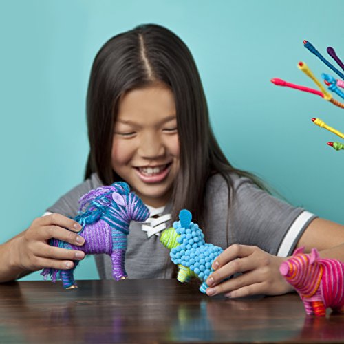 51%2Buld7%2BGHL - Craft-tastic - Farm Yarn Babies Kit - Craft Kit Makes 3 Yarn-Wrapped Animals - Foal, Lamb &amp; Piglet