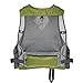 Isafish Fly Fishing Mesh Vest Pack for Anglers Outdoor Breathable Multi Pockets Backpack Vests Adjustable Size for Men Women Sling Pack