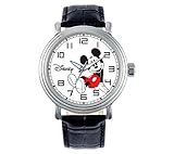 Disney Men's Mickey Mouse Vintage Black Watch