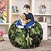 CALA Stuffed Animal Storage Bean Bag Chair-Cover Only- Extra Large 38