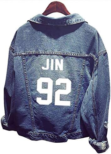 BTS Jacket Chaqueta Jeans Coat for Army BTS Kpop Hoodies Suga Jin Jimin Jung Kook J-Hope Rap-Monster V