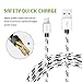 iPhone Charger 4Pack 3FT 3FT 10FT 10FT Lightning Cable,Extra Long & Short Nylon Braided Durable iPhone Cord to USB Charging Data for iPhone X 8 8Plus 7 7 Plus 6s 6sPlus 6 6Plus 5 iPad iPod and More