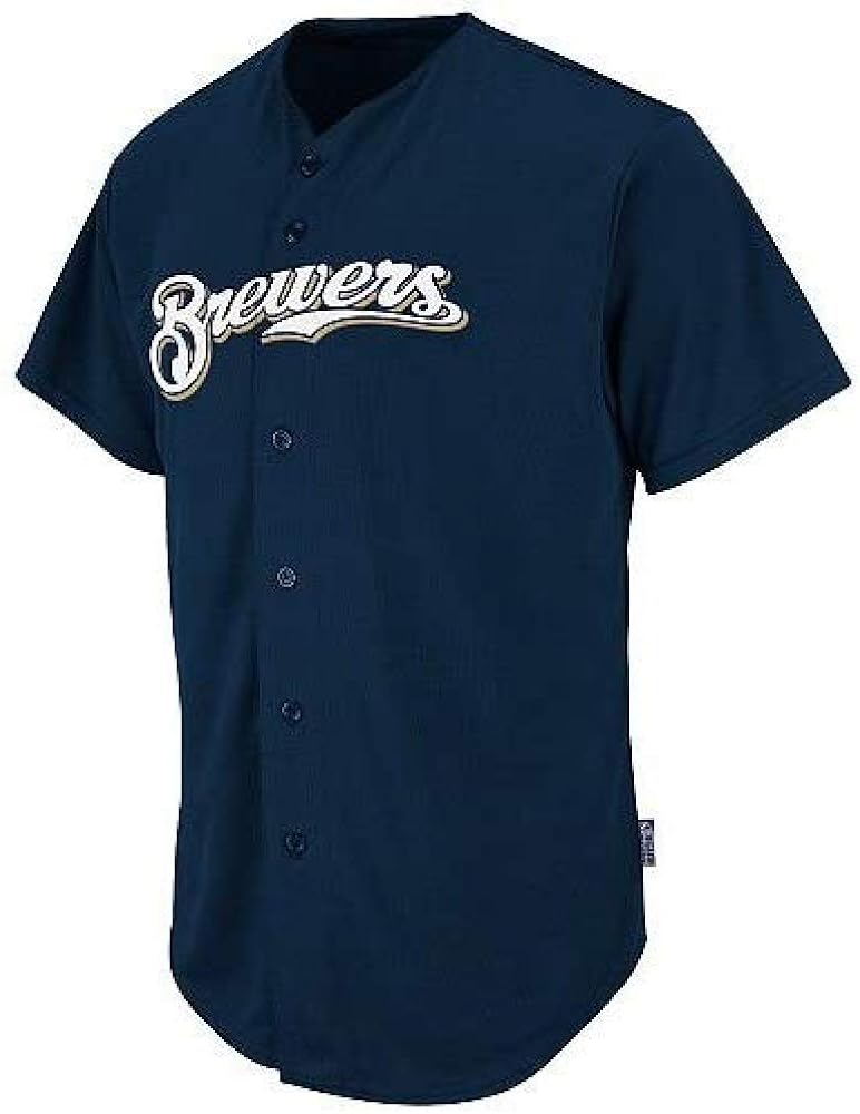 brewers navy jersey